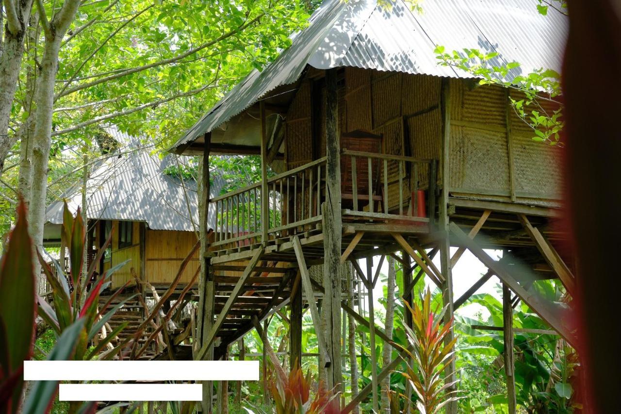 Вилла Sunny Field Eco Stilt House Каттьен Экстерьер фото