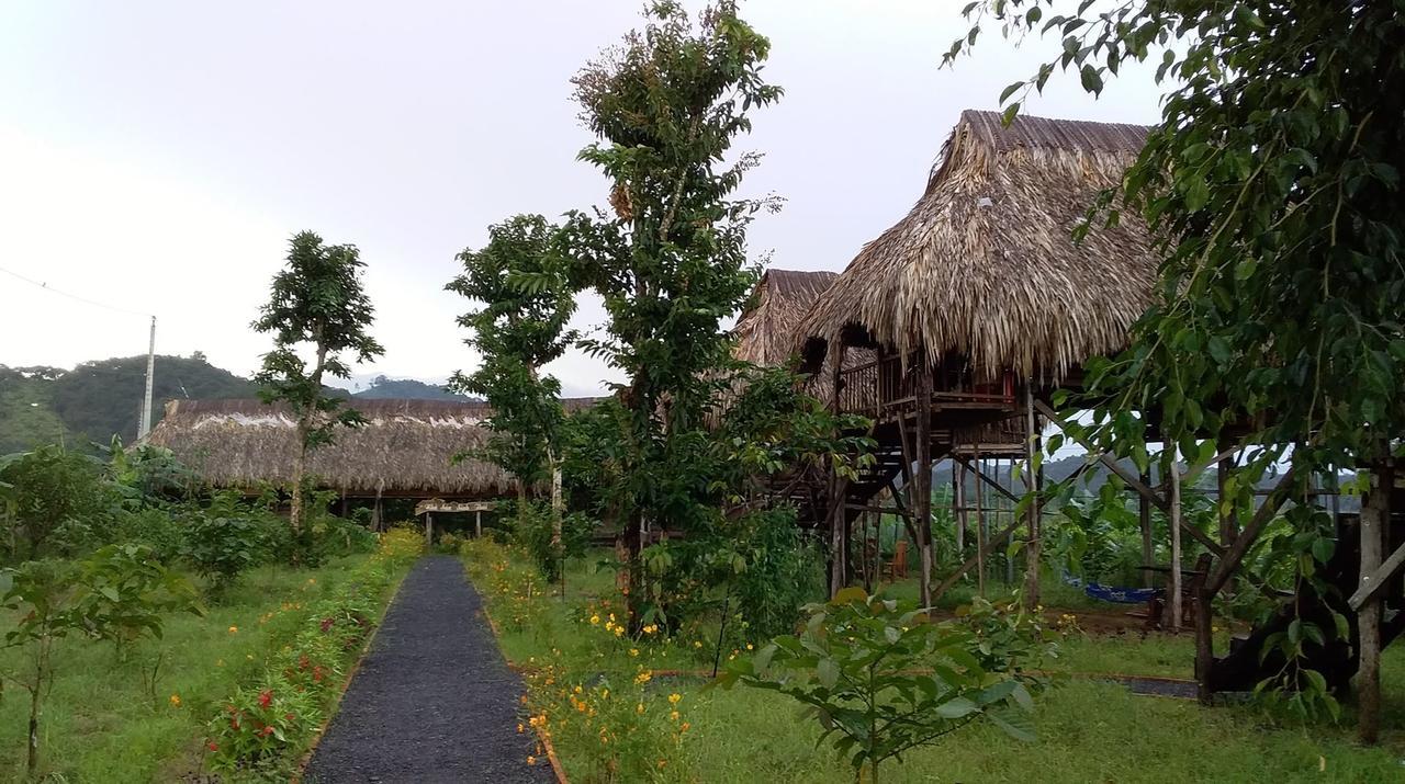 Вилла Sunny Field Eco Stilt House Каттьен Экстерьер фото